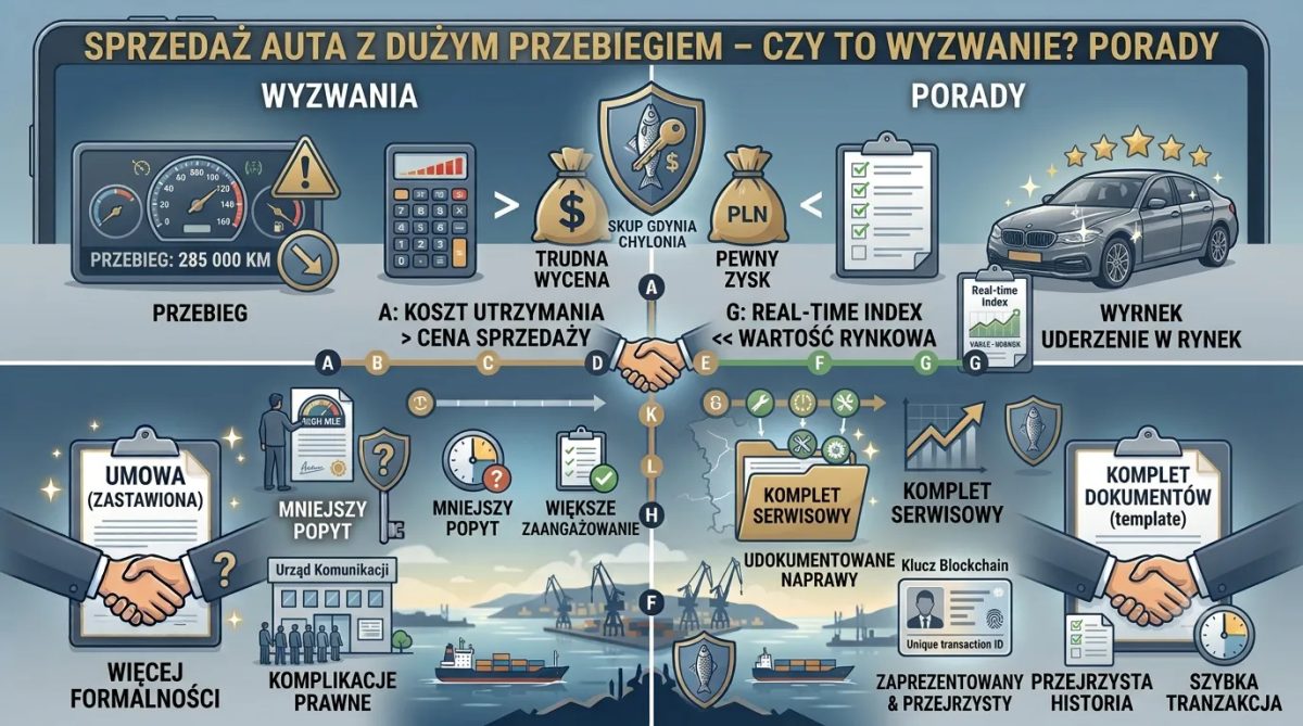 Sprzedaż Auta z Dużym Przebiegiem