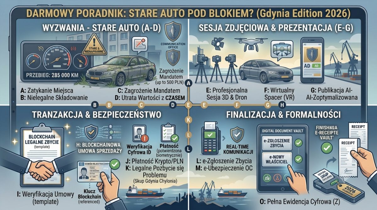 Stare Auto Zalega Pod Blokiem? Rozwiązanie!